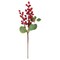 Allstate Cranberry Artificial Christmas Spray - 15" - Red and Green